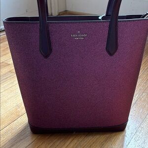 Kate Spade Deep Purple Tote Bag